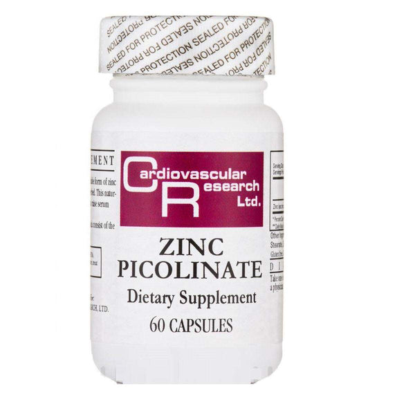 Zinc Picolinate, 25 mg 60 caps - Ecological Formulas - welzo