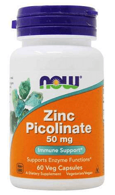 Zinc Picolinate (60 Capsules) - Now Foods - welzo