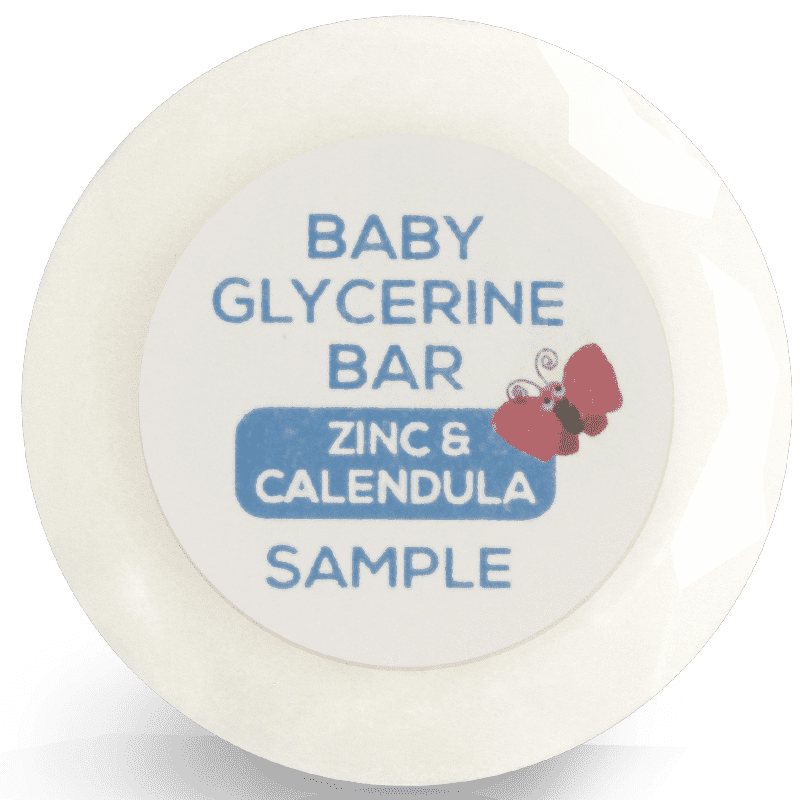 Zinplex Baby Glycerine Soap Bar SAMPLE - welzo