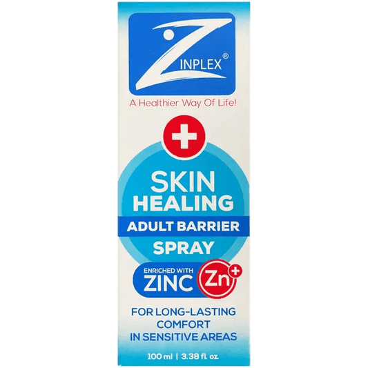 Zinplex Skin Healing Adult Barrier Spray 100ml - welzo