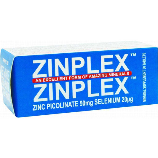 Zinplex Range Zinplex Tablets 50mg Pack of 60 – welzo