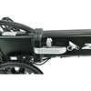 PREMIUM ZIPPA Z1S Bike eléctrico plegable - batería de 10AH, marco de aluminio liviano - Matt Black
