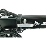 Premium Zipper Z1S Сгъваем електрически велосипед - 10AH Батерия, лека алуминиева рамка - Мат Блек