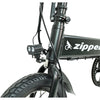 PREMIUM ZIPPA Z1S Bike eléctrico plegable - batería de 10AH, marco de aluminio liviano - Matt Black