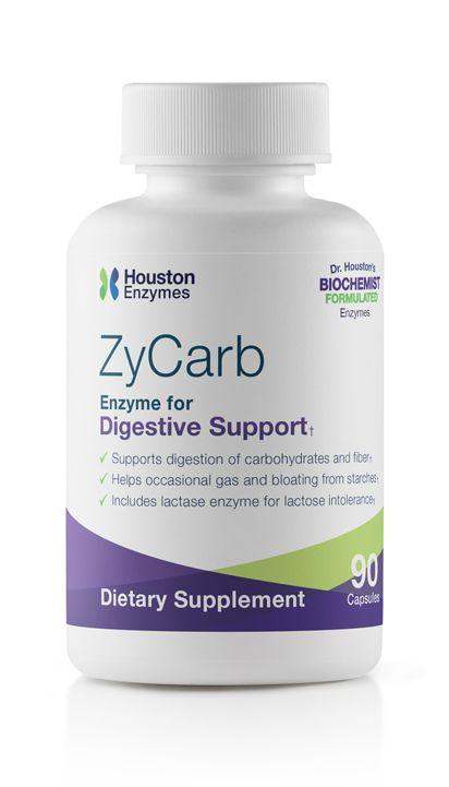 ZyCarb, Multi-Enzyme, 90 Capsules - Houston Enzymes - welzo