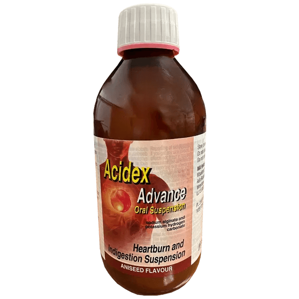 Acidex Advance Oral Suspension Aniseed 500ml - welzo