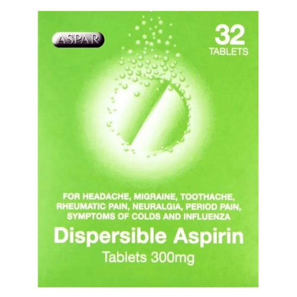 Aspirin 300mg Tablets Pack of 32 - welzo