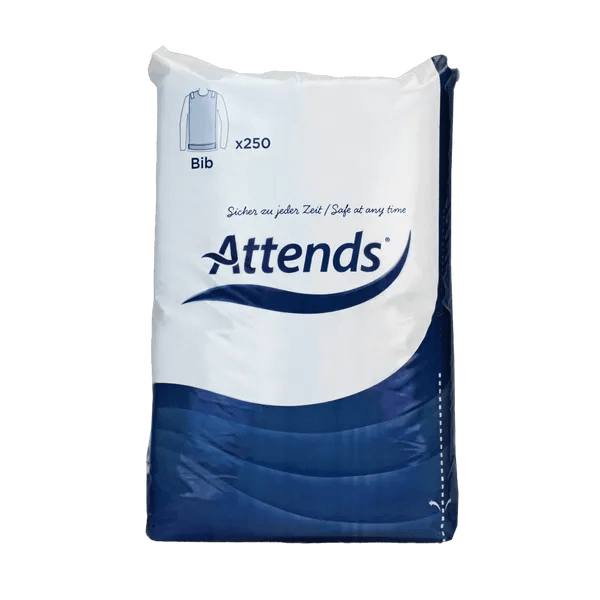 Attends Disposable Bibs Pack of 250 - welzo