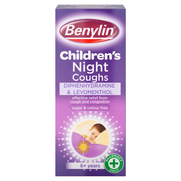 Benylin Childrens Night Coughs 6+ Years 125ml - welzo