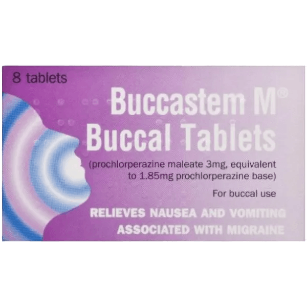 Buccastem M 3mg Tablets Pack of 8 - welzo