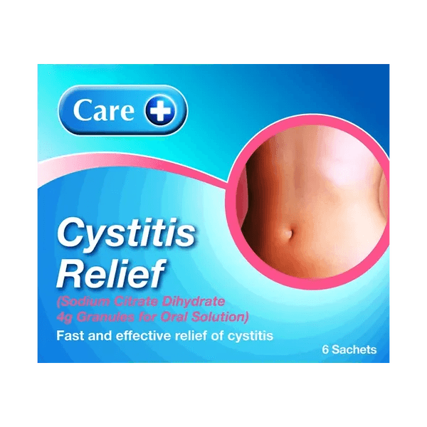 Care Cystitis Relief 4g Sachets Pack of 6 - welzo