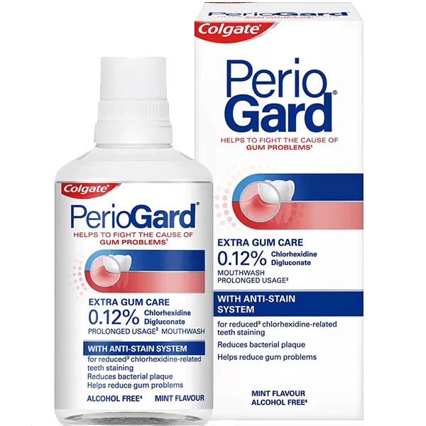 Colgate PerioGard Chlorhexidine 0.12% Mouthwash 300ml - welzo