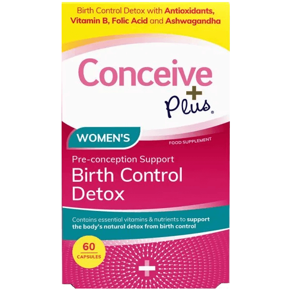 Conceive Plus Birth Control Detox Capsules Pack of 60 - welzo