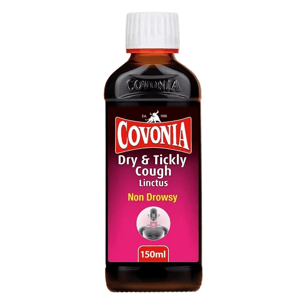 Covonia Cough Linctus Dry & Tickly 150ml - welzo