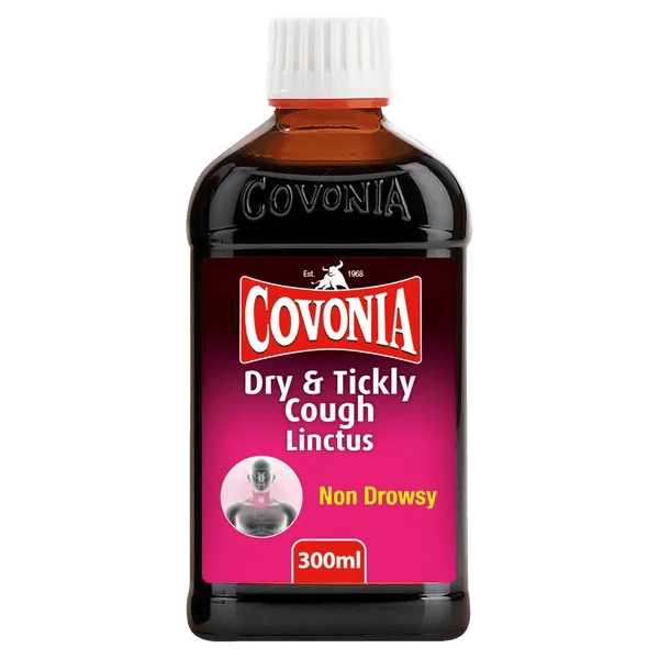 Covonia Dry & Tickly Cough Linctus 300ml - welzo