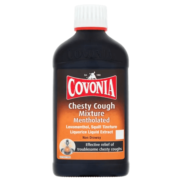 Covonia Menthol Cough Mixture Expectorant 300ml - welzo
