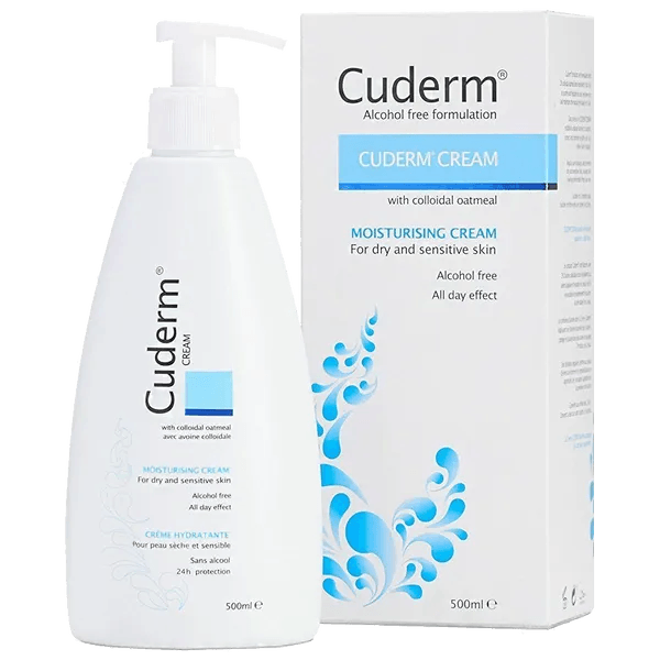 Cuderm Lotion With Colloidal Oatmeal 500ml - welzo