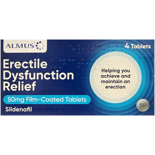 Erectile Dysfunction Relief Tablets Pack of 4 - welzo