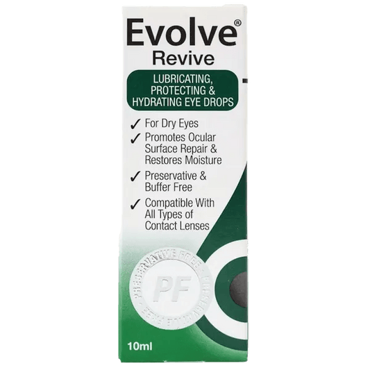 Evolve Revive Eye Drops 10ml - welzo