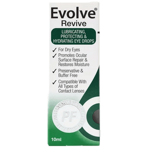 Evolve Revive Eye Drops 10ml - welzo