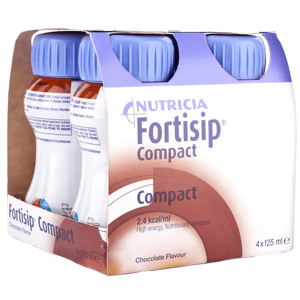 Fortisip Compact Chocolate 125ml Pack of 4 - welzo