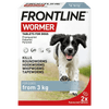 Frontline Wormer Tablets for Dogs 3kg+ Pack of 2 - welzo