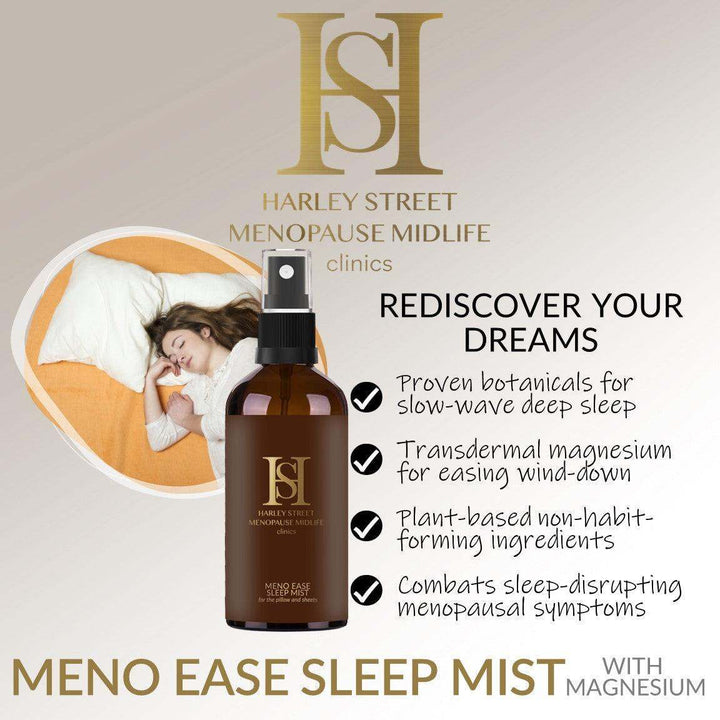 Harley Street Menopause Midlife Clinics MENO EASE SLEEP MIST - 100ml - welzo