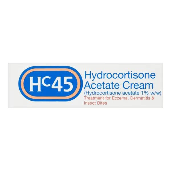 HC45 Hydrocortisone Cream 15g - welzo