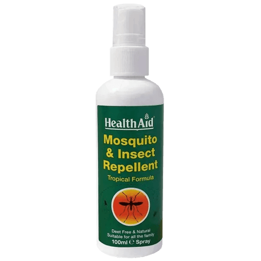 HealthAid Mosquito & Insect Repellent Spray 100ml - welzo
