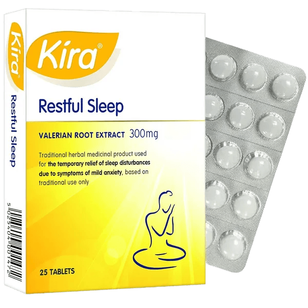 Kira Restful Sleep Tablets Pack of 25 - welzo