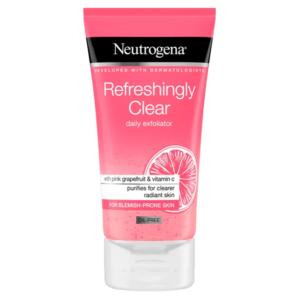 Neutrogena Refreshingly Clear Daily Exfoliator 150ml - welzo