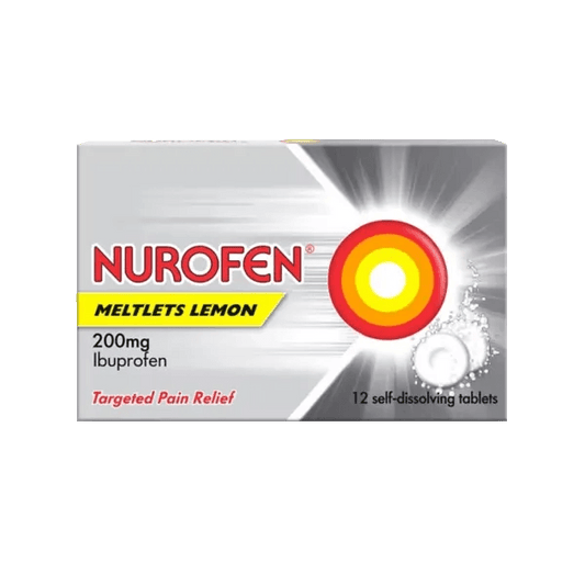 Nurofen Meltlets Compressed Tablets Pack of 12 - welzo