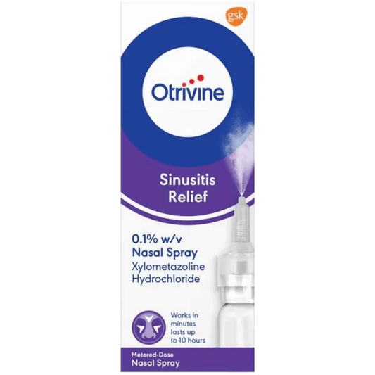 Otrivine Sinusitis Nasal Spray (Measured Dose) 10ml - welzo