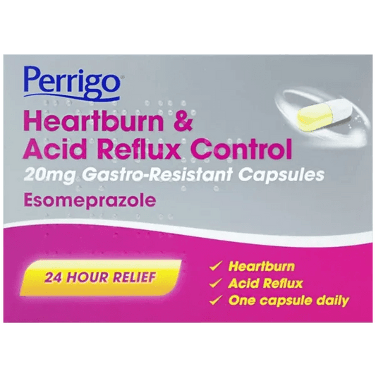 Perrigo Heartburn & Acid Reflux Control Capsules Pack of 7 - welzo