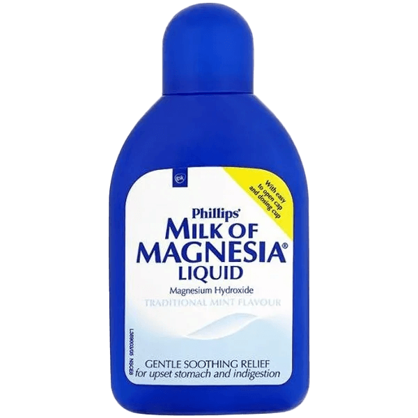 Phillips Milk Of Magnesia Liquid Mint 200ml - welzo