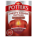 Potters Chesty Cough Pastilles Pack of 20 - welzo
