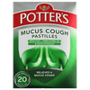 Potters Mucus Cough Pastilles Pack of 20 - welzo