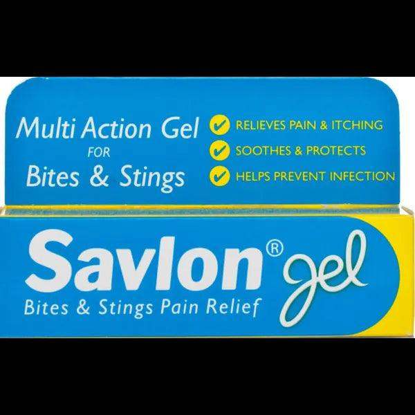 Savlon Bites & Stings Pain Relief Gel 20g - welzo