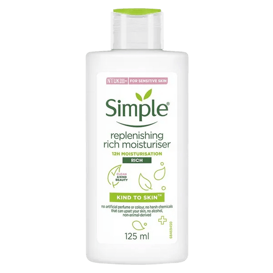 Simple Kind To Skin Replenishing Rich Moisturiser 125ml - welzo