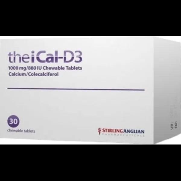 TheiCal-D3 Chewable Tablets Pack of 30 - welzo