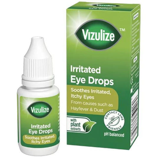 Vizulize Cooling & Soothing Eye Drops 10ml - welzo
