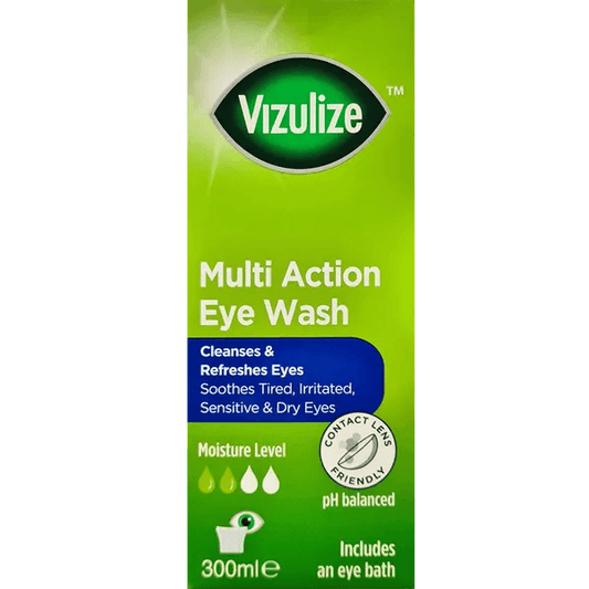 Vizulize Multi Action Eye Wash 300ml - welzo