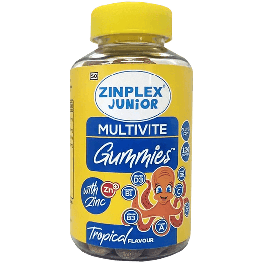 Zinplex Junior Multivite Gummies Pack of 120 - welzo